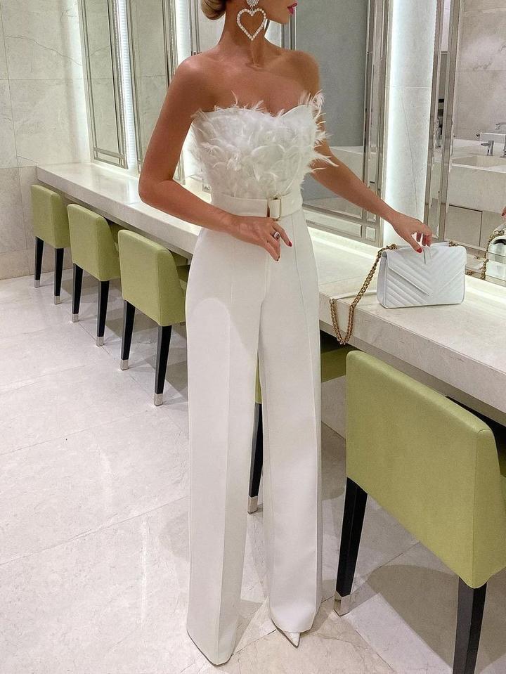 Aliams | Eleganter Lange Jumpsuit Verführerische Party-Mode