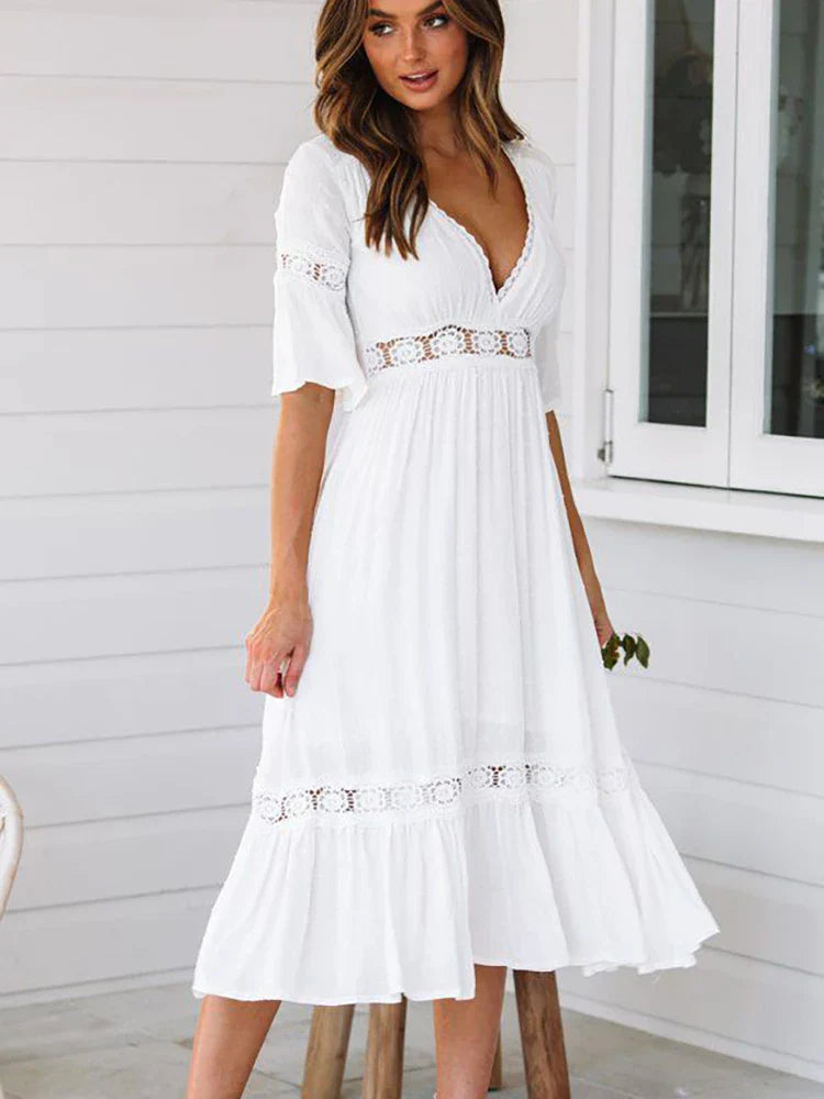 Aliams | Boho-Midi-Kleid