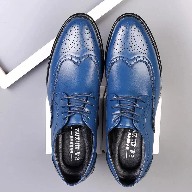 Aliams | Bequeme Oxford Herren Business Anzug Schuhe