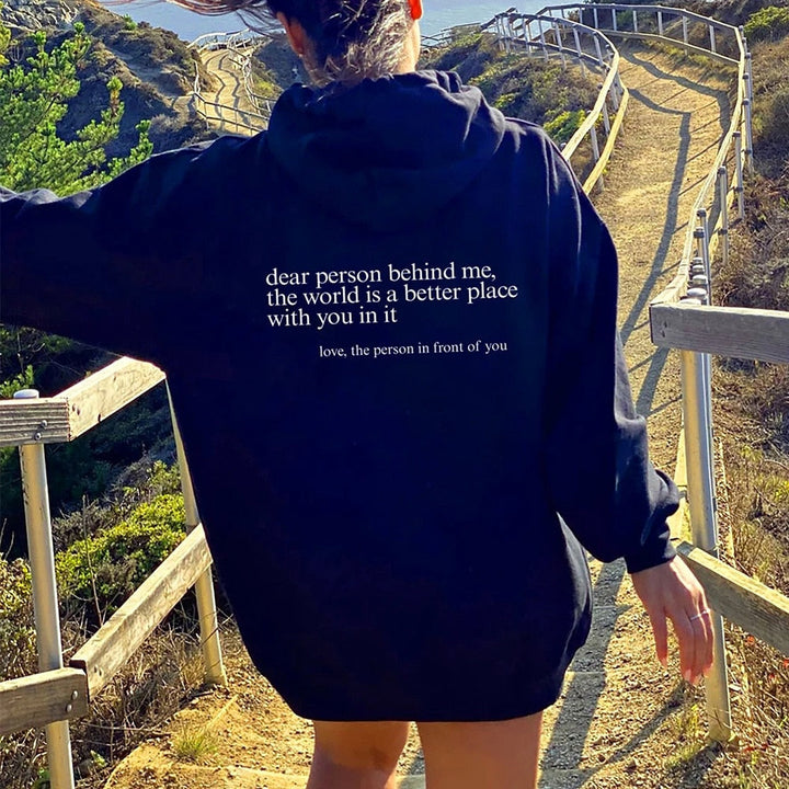 Aliams | Angel Liebe Person Hinter Mir Unisex Hoodie