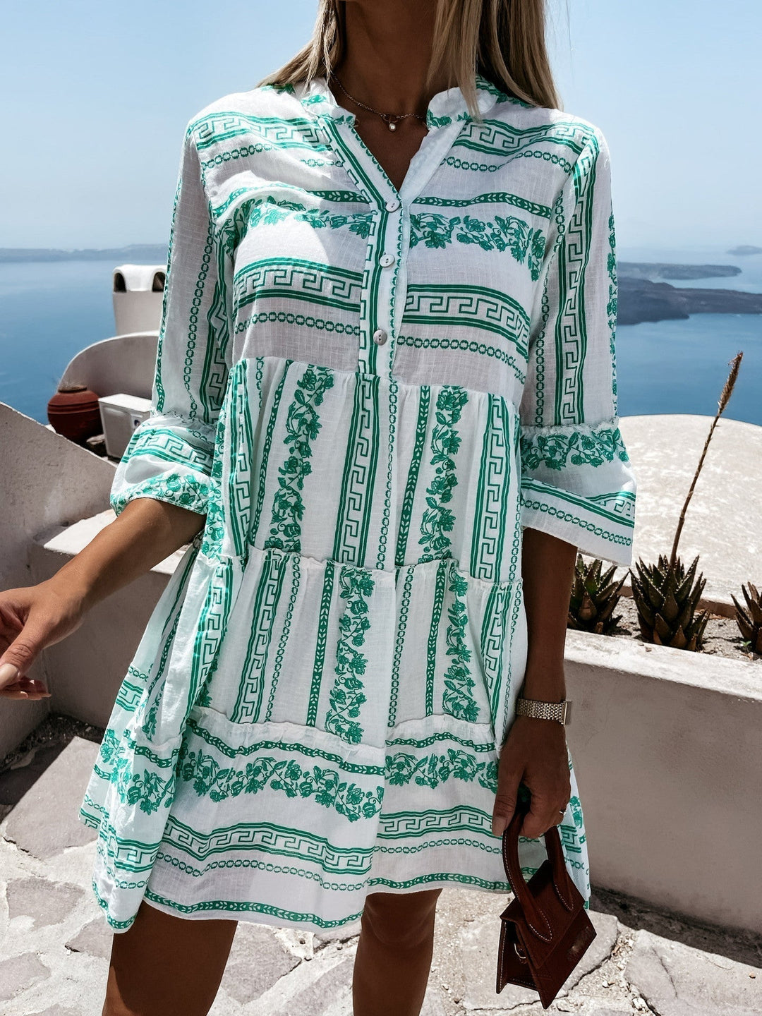 Aliams | Boho Tunika Kleid mit Schichten Millana