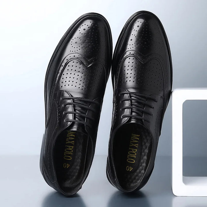 Aliams | Bequeme Oxford Herren Business Anzug Schuhe
