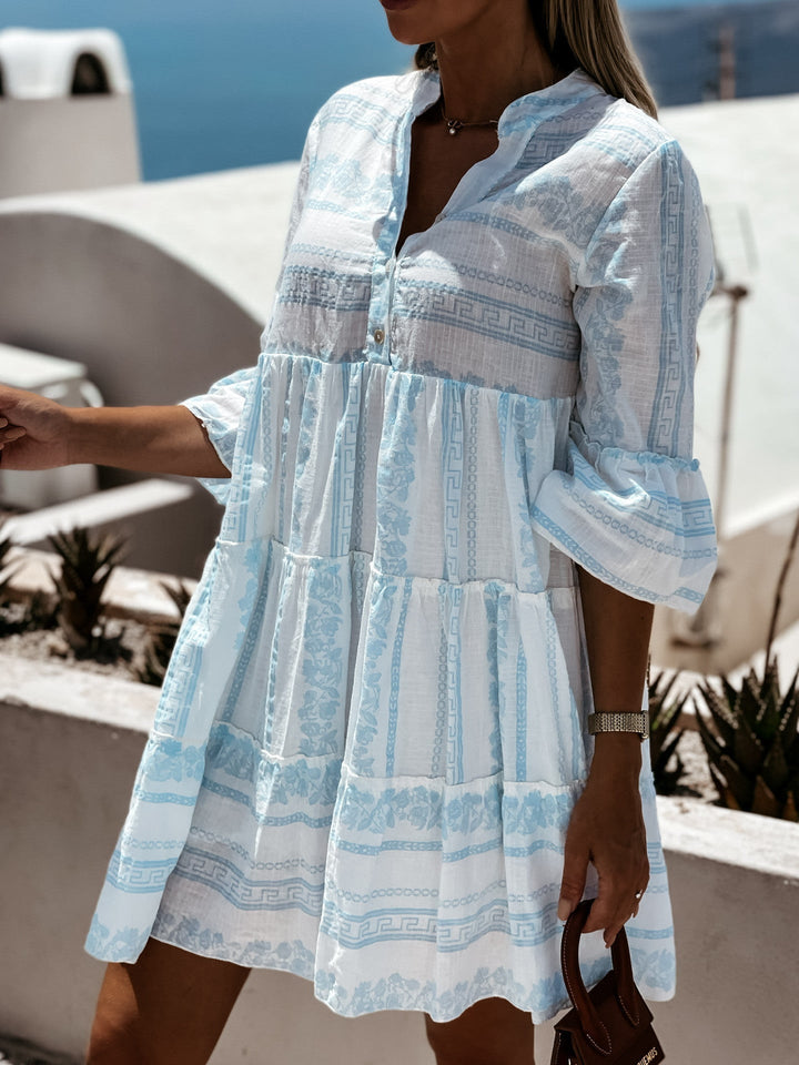 Aliams | Boho Tunika Kleid mit Schichten Millana