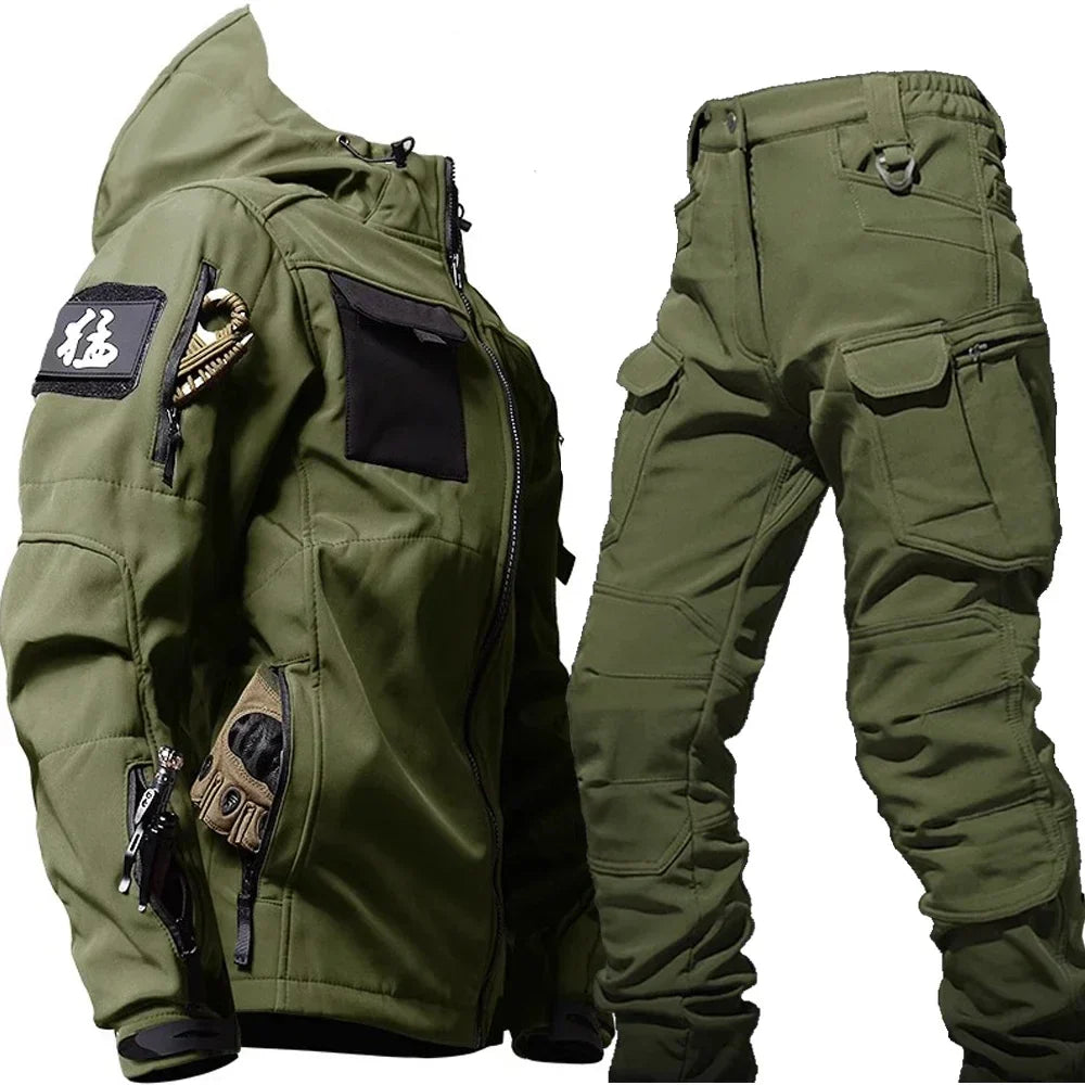 Aliams | Wasserdichter Thermoanzug mit Mehreren Taschen für Herren