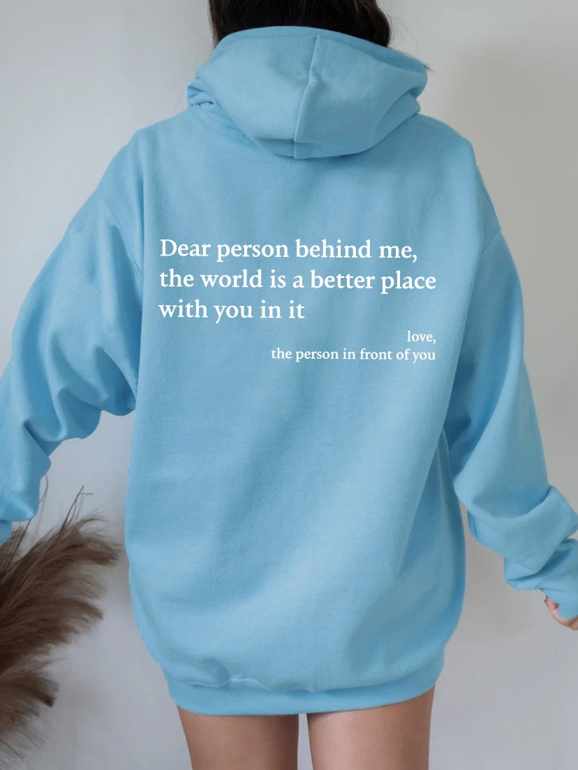 Aliams | Angel Liebe Person Hinter Mir Unisex Hoodie