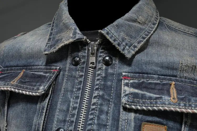 Retro Jeans Jacke