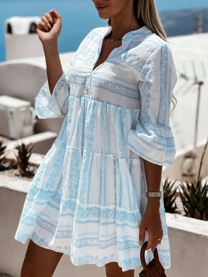 Aliams | Boho Tunika Kleid mit Schichten Millana