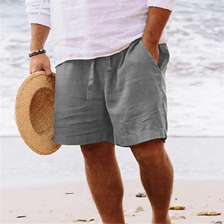Stilvolle Leinenshorts Für Männer
