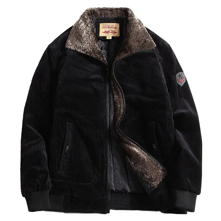 Stilvolle Winter-Cordjacke Für Männer