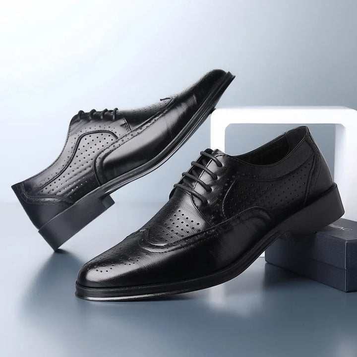 Aliams | Bequeme Oxford Herren Business Anzug Schuhe