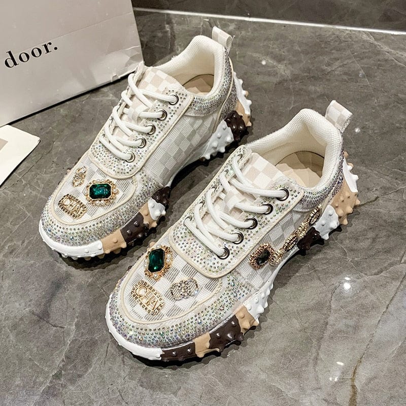 Aliams | Funkelnde Diamanten Schuhe
