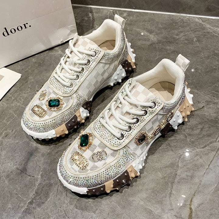 Aliams | Funkelnde Diamanten Schuhe