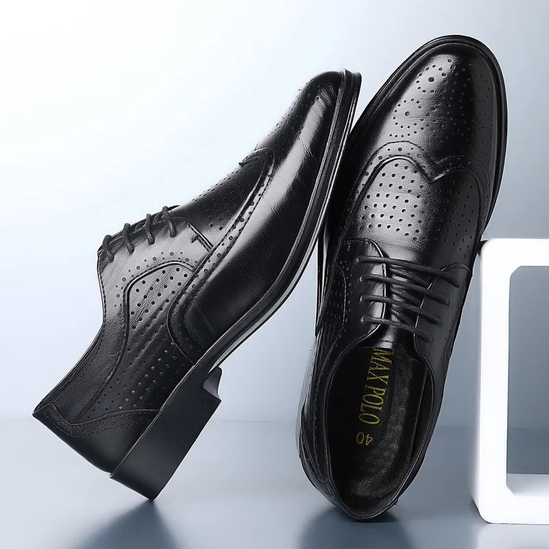 Aliams | Bequeme Oxford Herren Business Anzug Schuhe