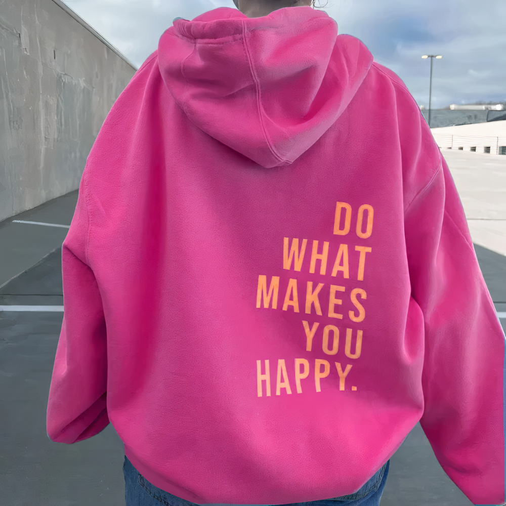 Aliams | Catherine Rostfarbener Statement-Kapuzenpullover