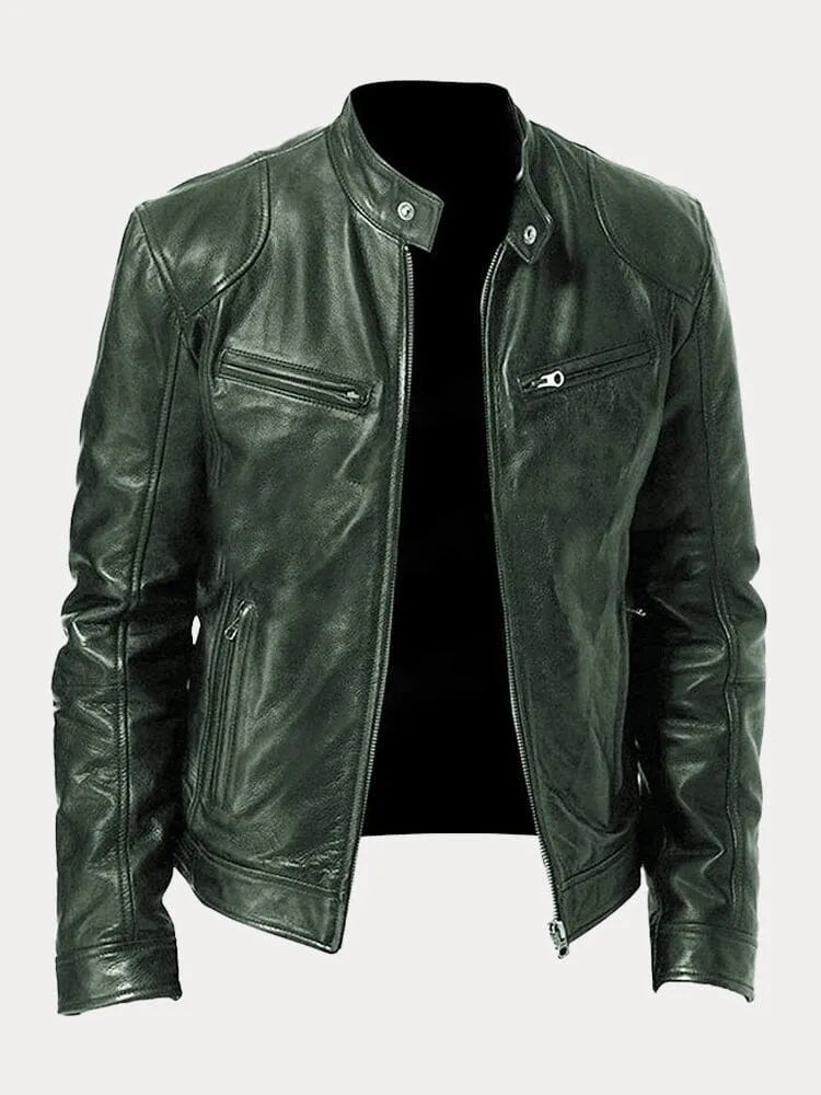 Aliams | Lässige Lederjacke