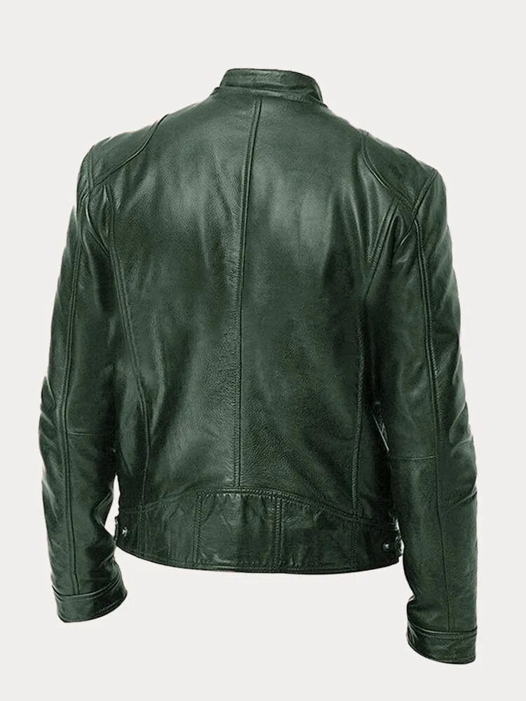 Aliams | Lässige Lederjacke