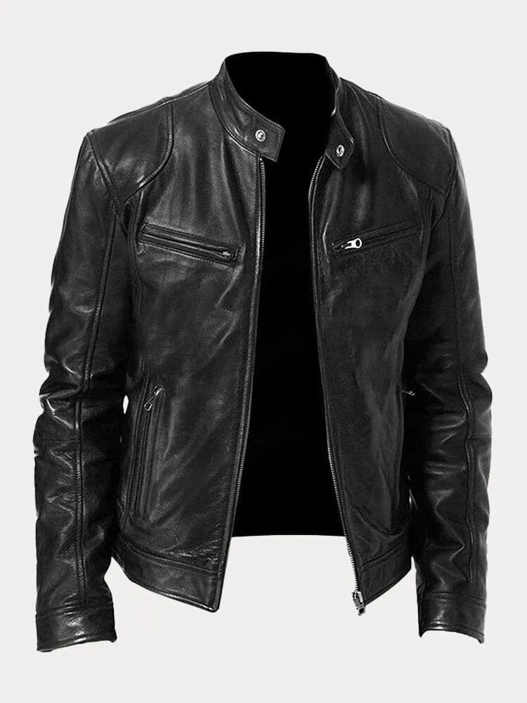 Aliams | Lässige Lederjacke