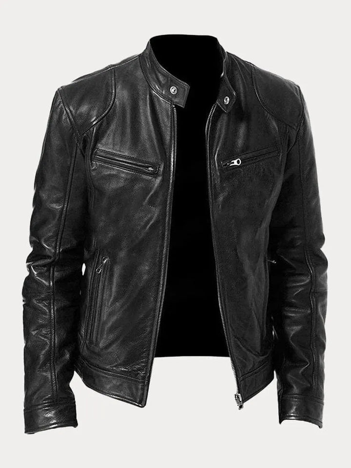 Aliams | Lässige Lederjacke
