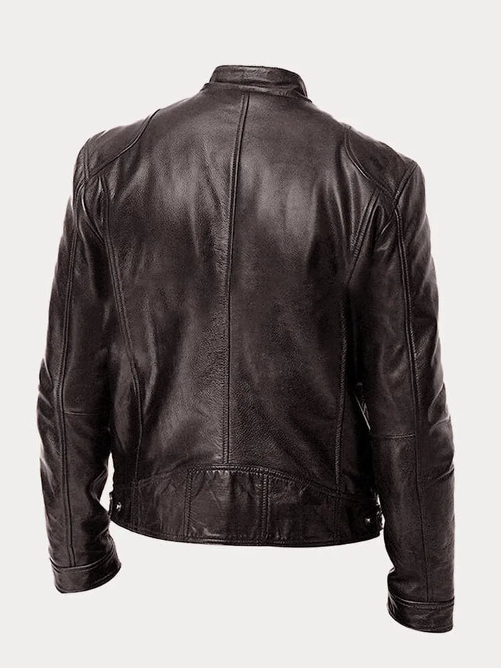 Aliams | Lässige Lederjacke