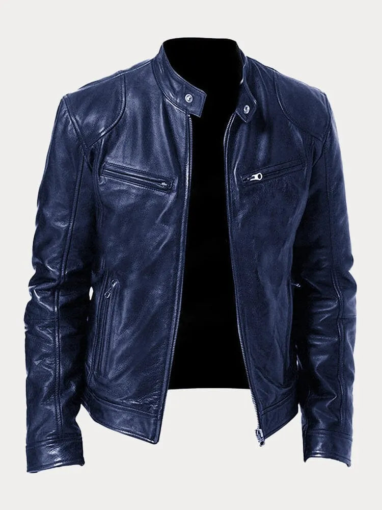 Aliams | Lässige Lederjacke