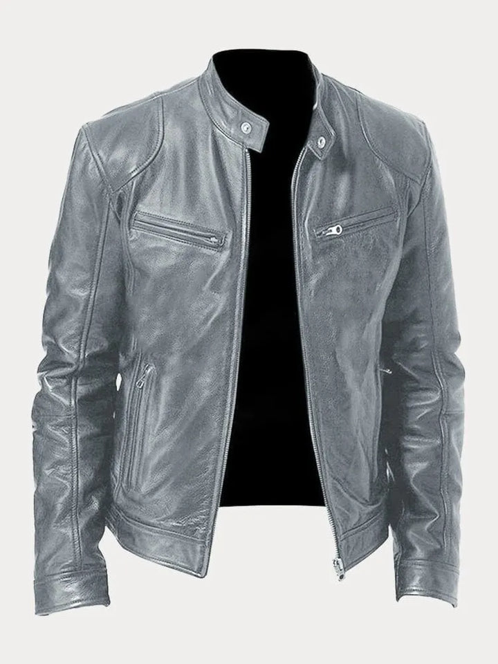 Aliams | Lässige Lederjacke