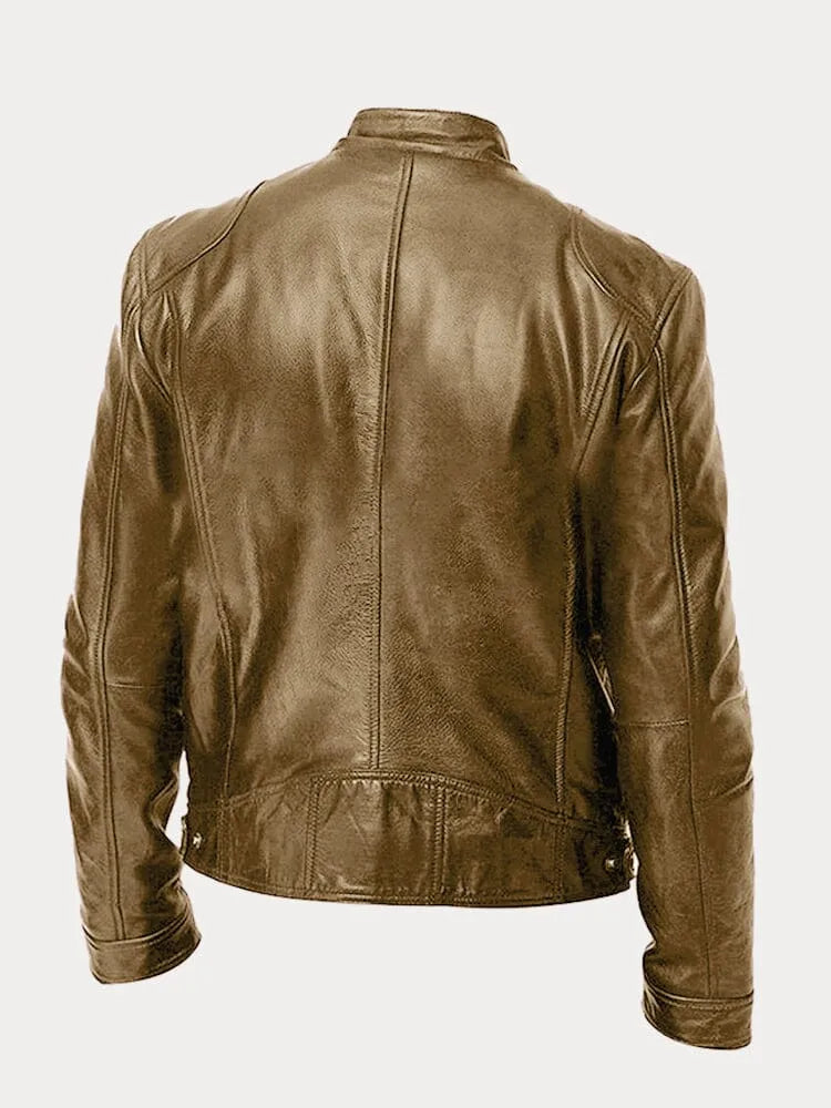 Aliams | Lässige Lederjacke