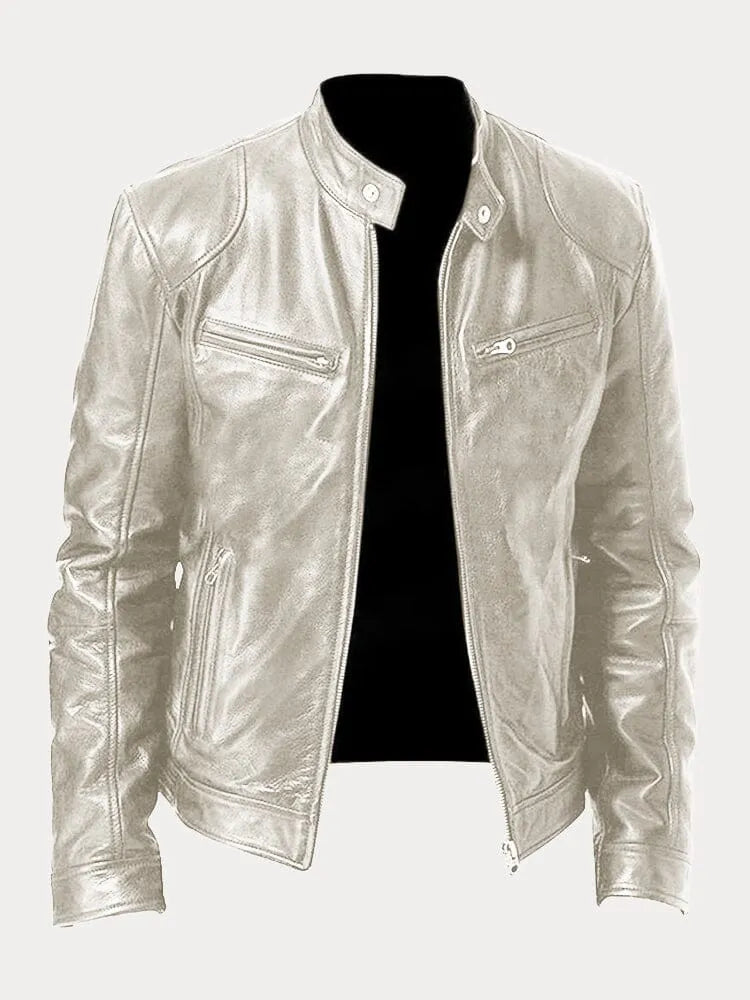 Aliams | Lässige Lederjacke