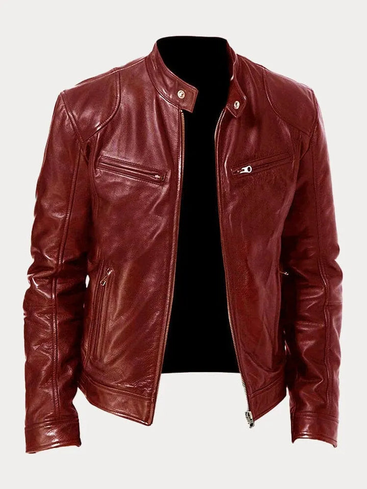 Aliams | Lässige Lederjacke
