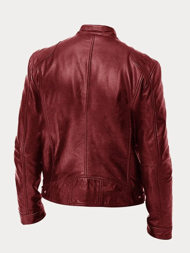 Aliams | Lässige Lederjacke