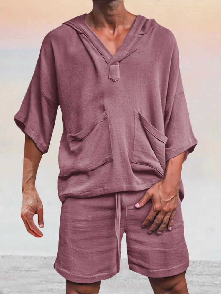 Lässiges Hoodie-Set