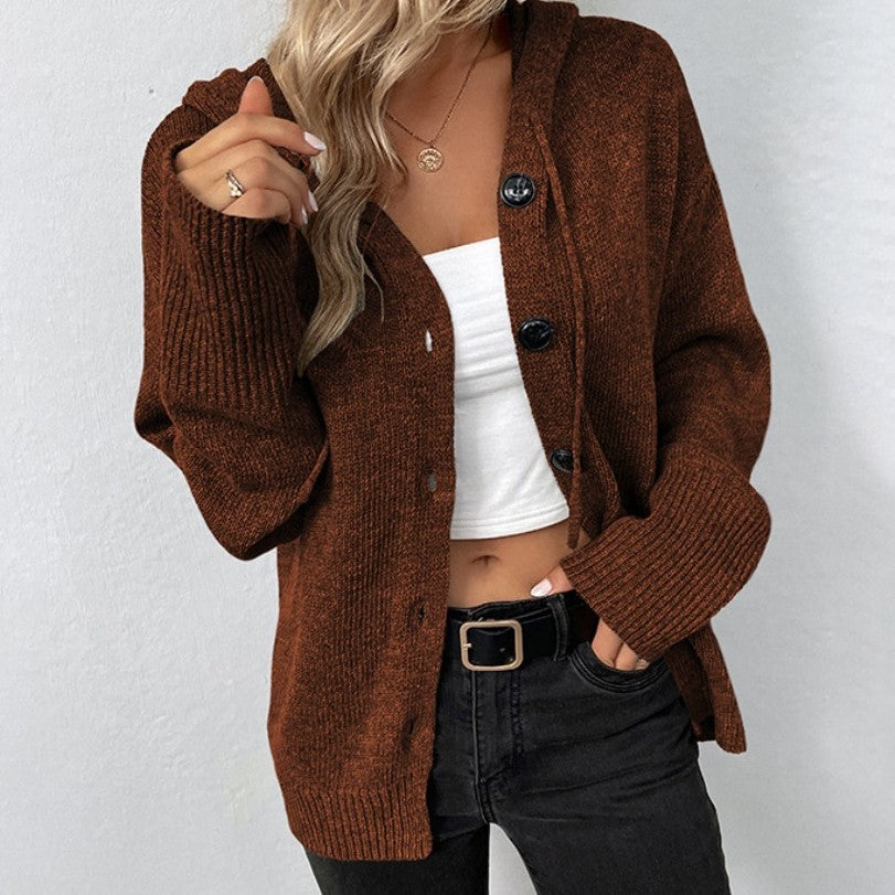 Bequeme Strickjacke
