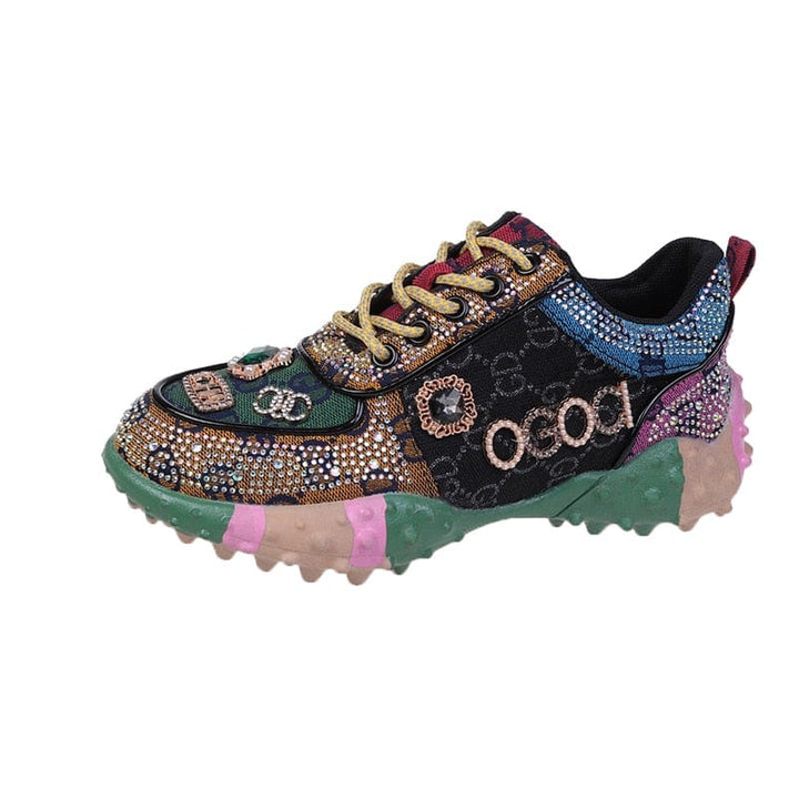 Aliams | Funkelnde Diamanten Schuhe
