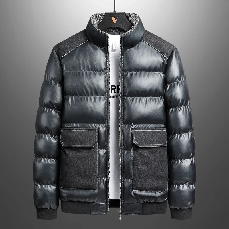 Herren Winter Steppjacke Leicht & Wetterfest