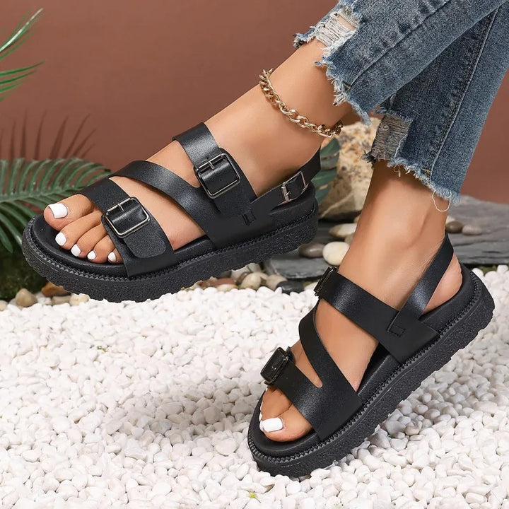 Aliams | Vegane Leder-Sandalen Bequem und Modisch
