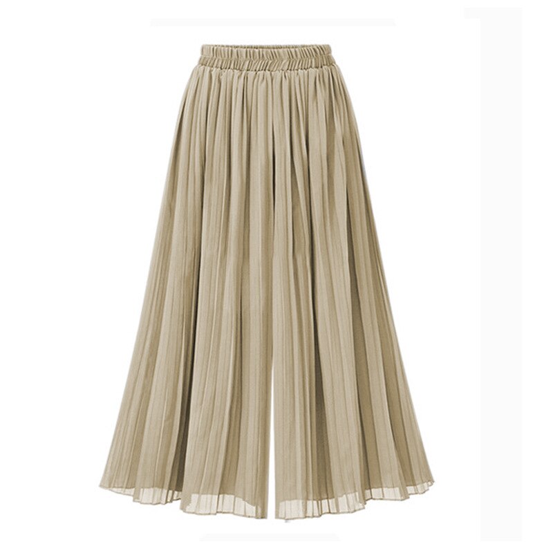 Aliams | Damenhose mit Weitem Bein und Mesh Detail