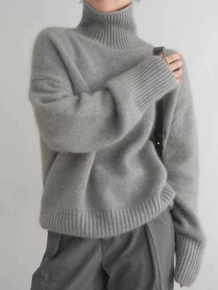 Ridane | Basic-Rollkragenpullover