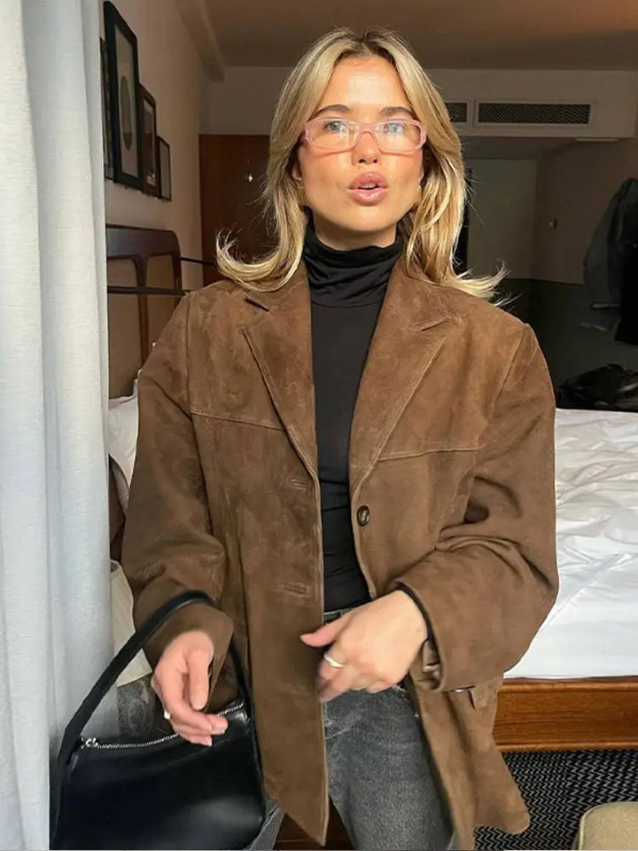 Aliams | Elegante Wildlederjacke