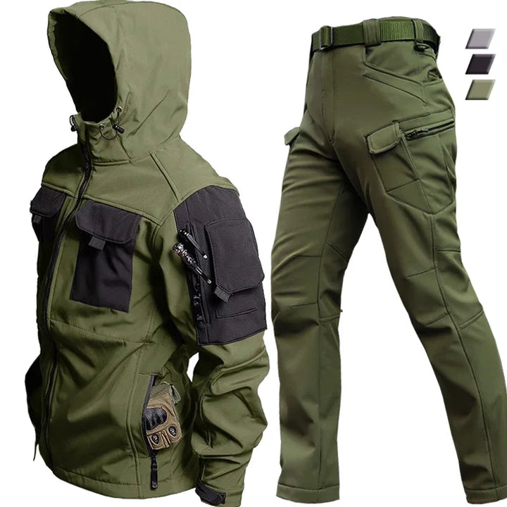 Aliams | Wasserdichter Thermoanzug mit Mehreren Taschen für Herren