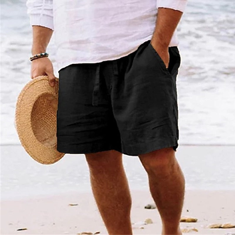 Stilvolle Leinenshorts Für Männer