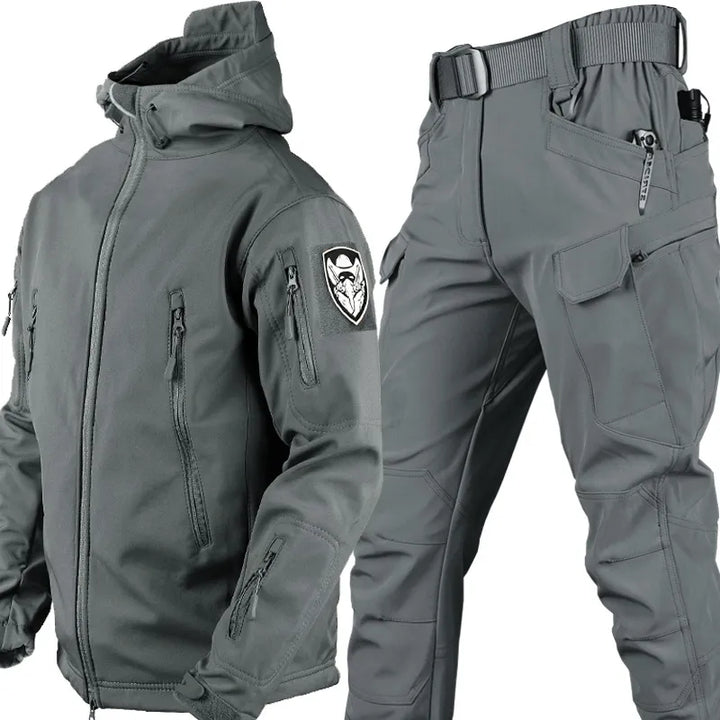 Aliams | Taktische Wind Und Wasserdichte Outdoor-Jacke Und Hose
