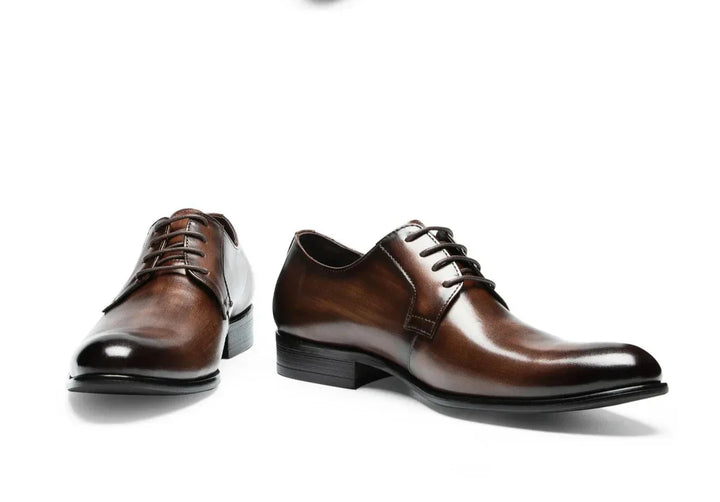 Aliams | Schnürschuhe Italiano Derbi Leder Anzugschuhe Herren