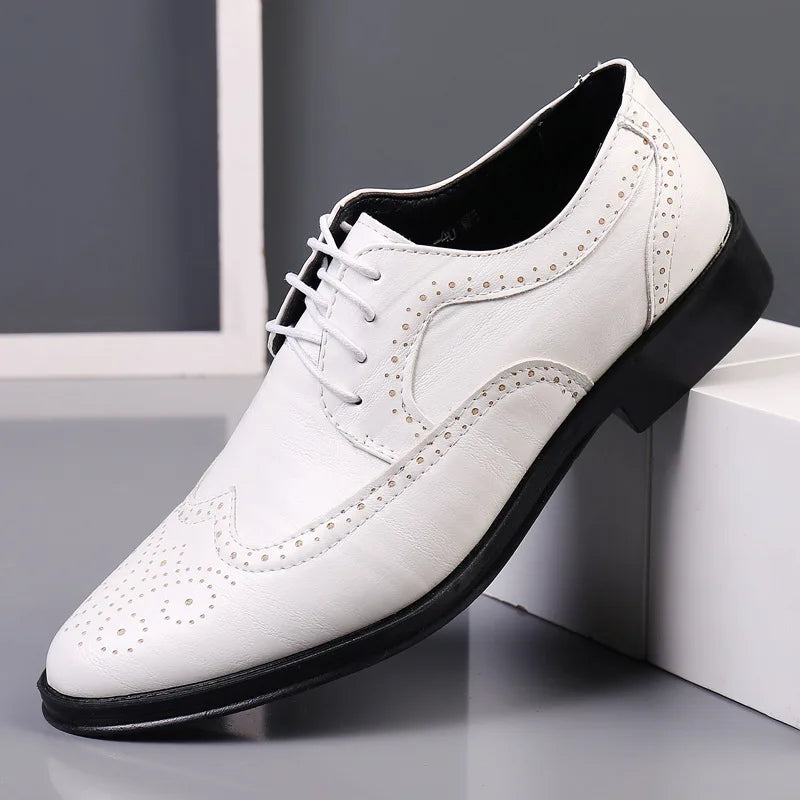 Aliams | Bequeme Oxford Herren Business Anzug Schuhe