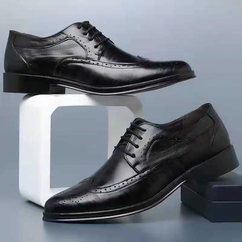 Aliams | Bequeme Oxford Herren Business Anzug Schuhe