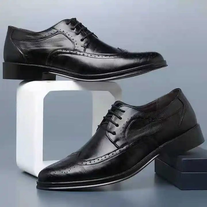 Aliams | Bequeme Oxford Herren Business Anzug Schuhe