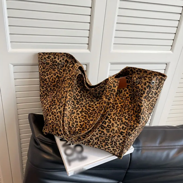 Trendy Leopardentasche