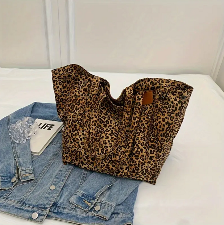 Trendy Leopardentasche