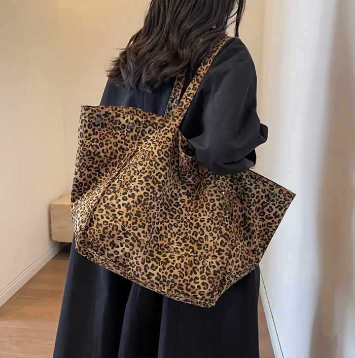 Trendy Leopardentasche