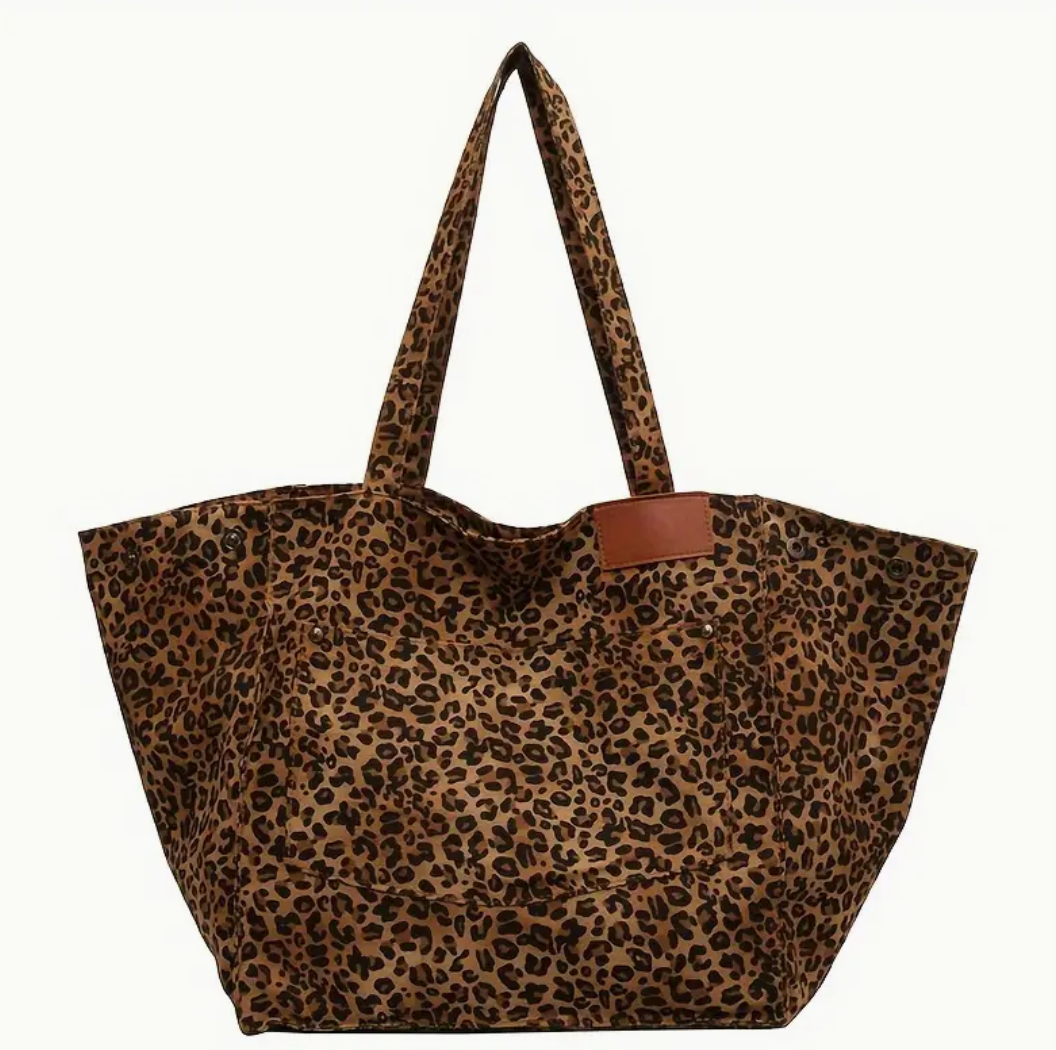 Trendy Leopardentasche