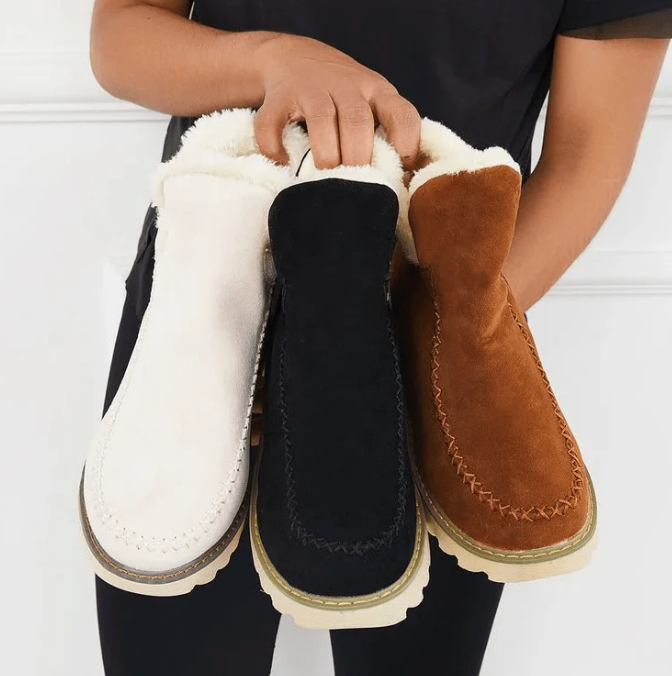 Krisava | Ultimativer Komfort & Kuschelige Damen Winterschuhe