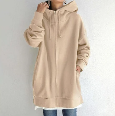 Aliams | Damen-Hoodie mit Reißverschluss für Herbst/Winter